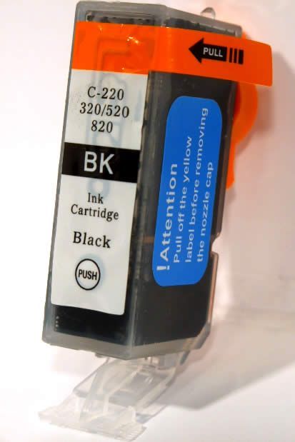 Image of Canon ink (itmedia) PGI-520 Black *No Chip* (IT3327)